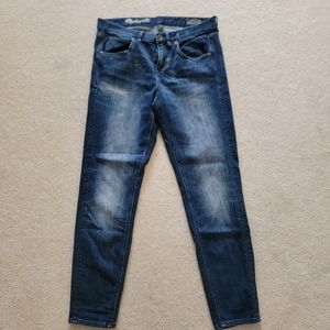 Madewell Jeans Womens 26 Blue Ankle Boyjean